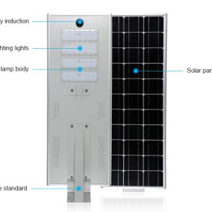 Outdoor Lighitng 100W Integreated Solar Power LED Street Light with SMD5050