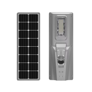 High Efficiency 80W LED Solar Street Light Waterproof with 6000K Color Temperature IP65 Rated for Road Use Aluminum Lamp Body